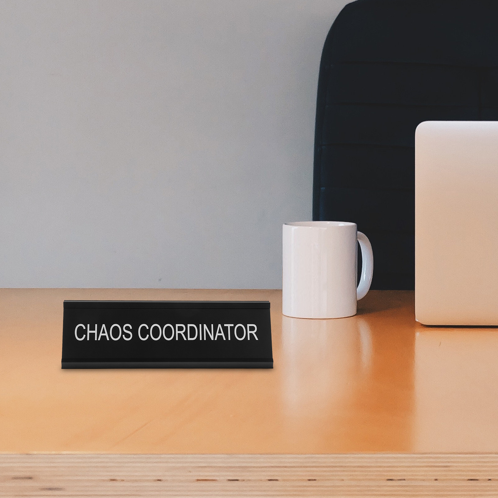 Desk Name Plate - Chaos Coordinator Aluminum Alloy Desk Plaque