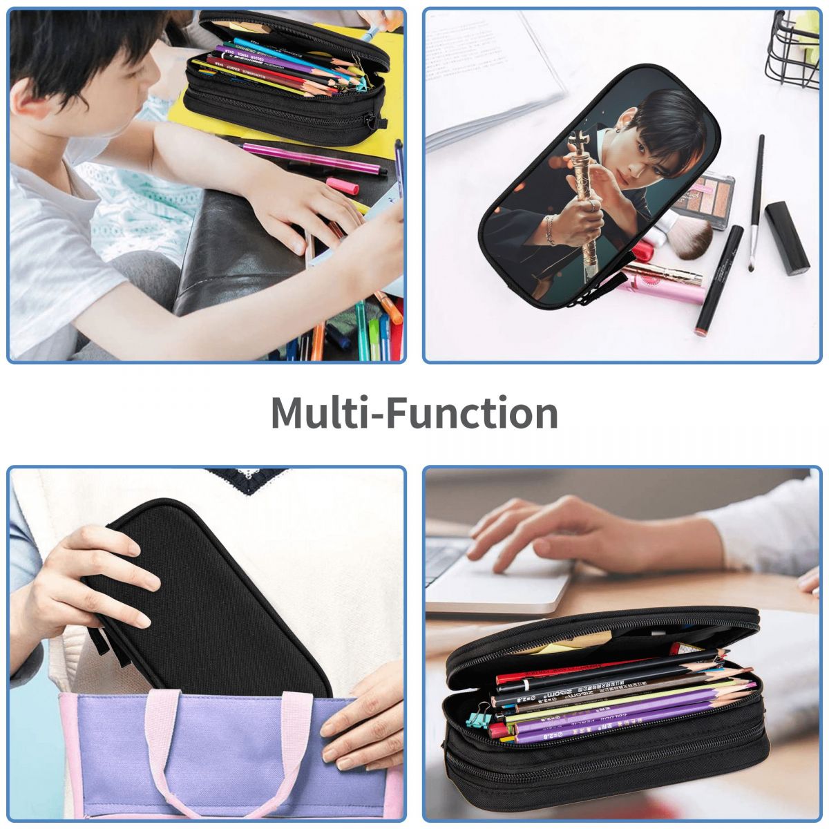Cha Eunwoo Pencil Case for Boy - огляд і ціна Stationery And Office Supply Chain