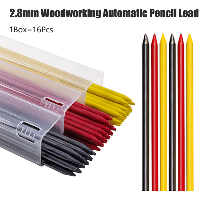 Black Yellow Red 2.8mm Woodwor - огляд і ціна Mechanical Pencil Lead