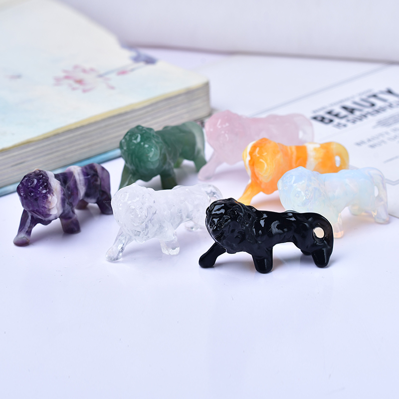 Natural Crystal Obsidian Lion. - огляд і ціна Lion Stationery & Office Supply(Kunshan)Co.Ltd