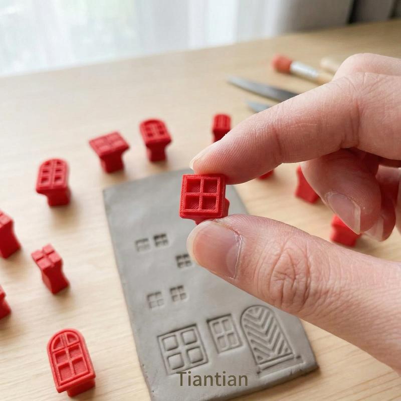 25pcs Plastic Clay Stamp & Mol - огляд і ціна Wax Seal Stamp Kit