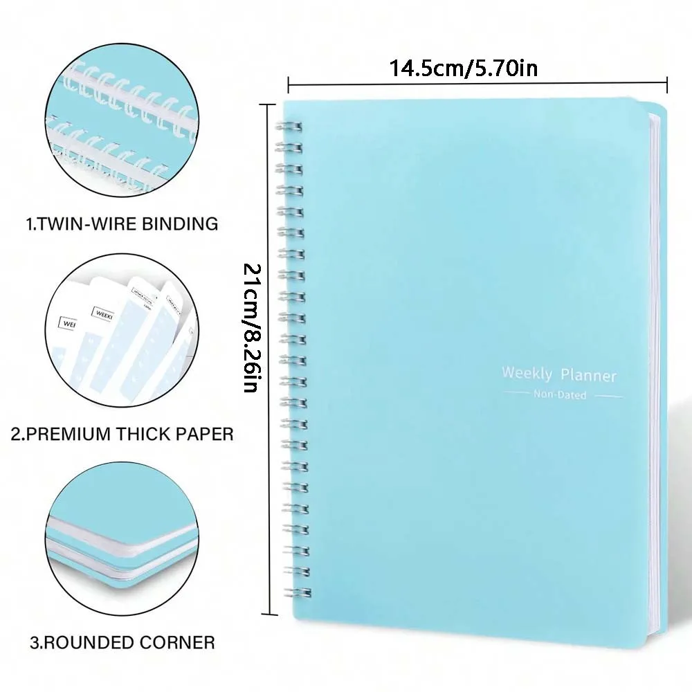 A5 Weekly Planner Coil Daily P - огляд і ціна Planner Weekly Budget