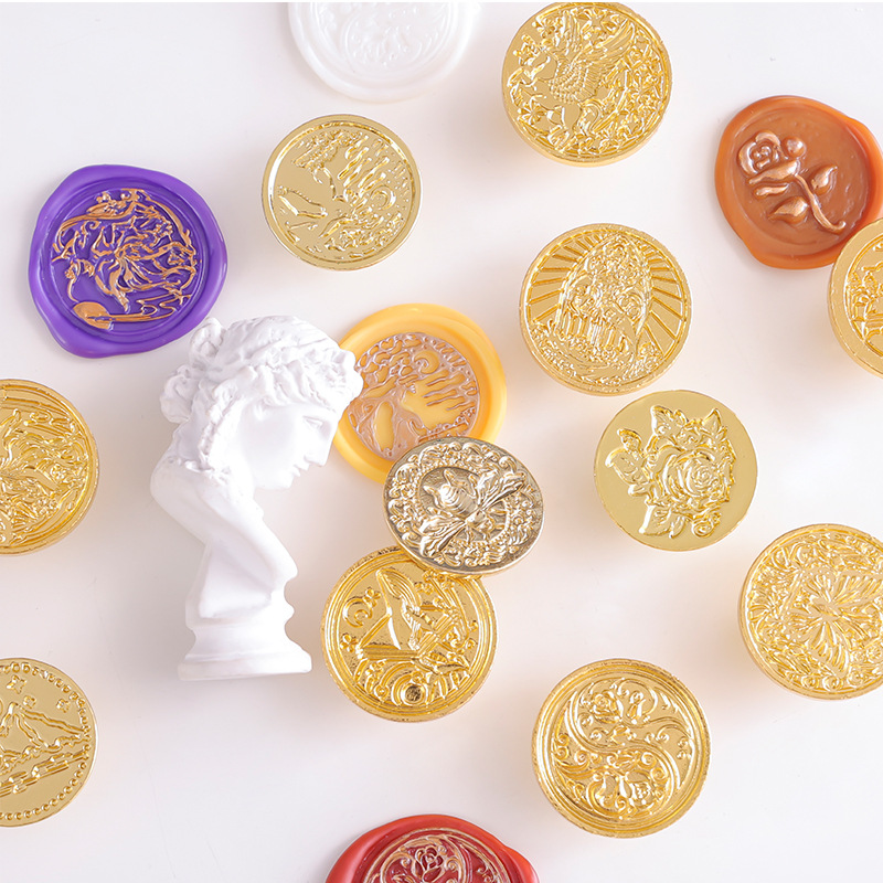 3D Metal Wax Seal Stamp Retro  - огляд і ціна Wax Seal Stamp Kit