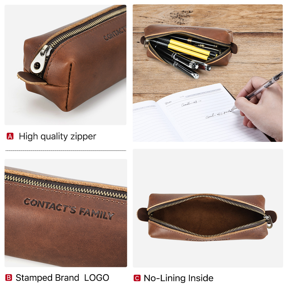 Retro Leather Pencil Case High - огляд і ціна Stationery Supplies Business