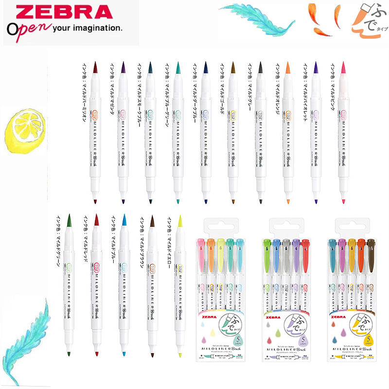 ZEBRA Dual-tip Highlighter Col - огляд і ціна Zebra Pen Mildliner