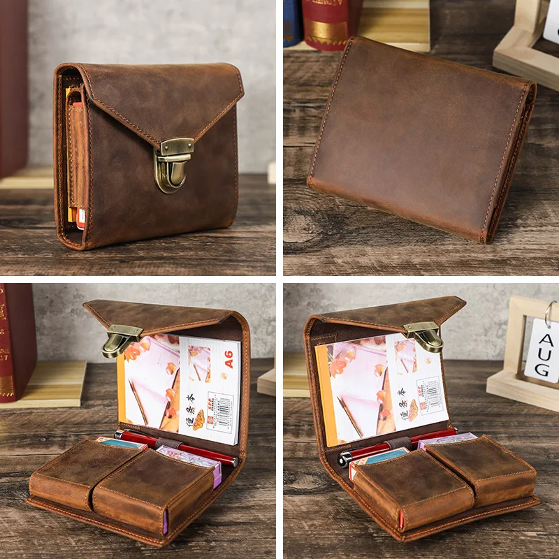 Luxury Retro Leather Notebook  - огляд і ціна Stationery Supplies Business