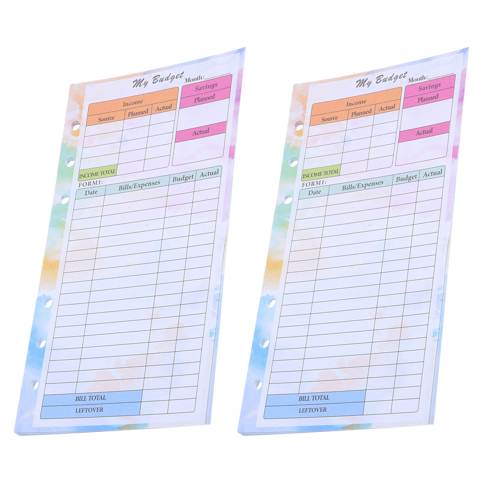 28Sheets A6 Planner Refillable - огляд і ціна Planner Weekly Budget