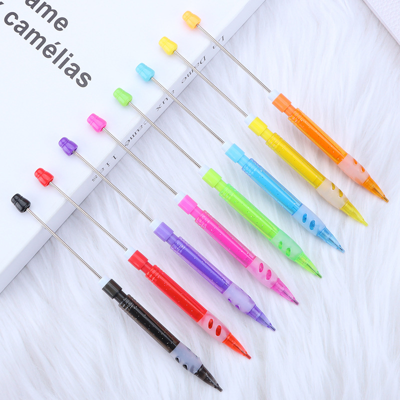 9Pcs DIY Beaded Pencil for Stu - огляд і ціна Mechanical Pencil Lead