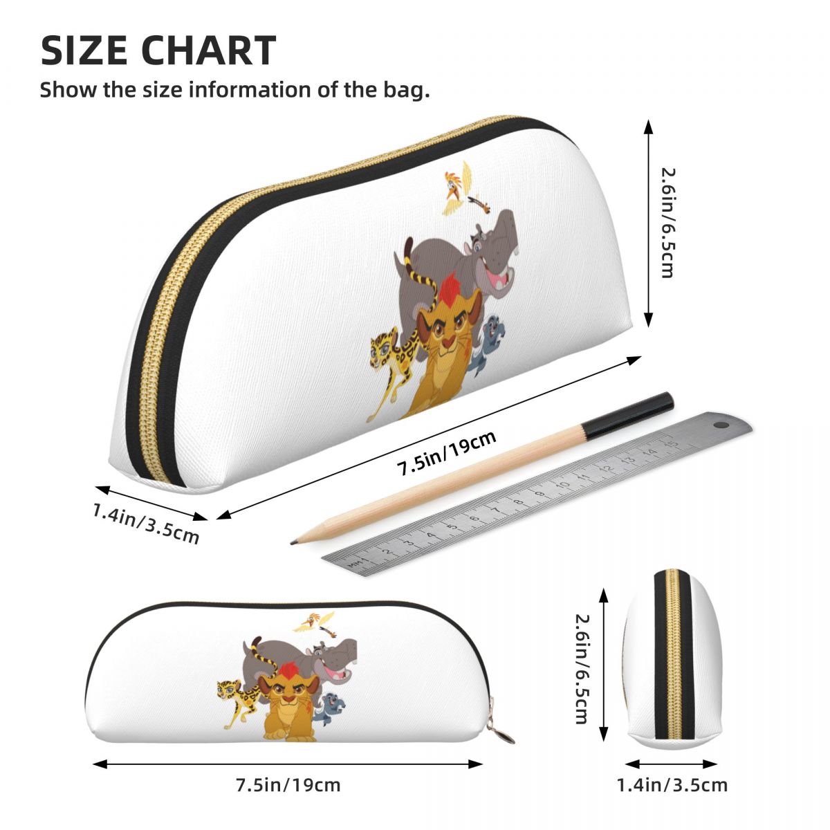 Lion Guard Pencil Cases Pen Ho - огляд і ціна Lion Stationery & Office Supply(Kunshan)Co.Ltd
