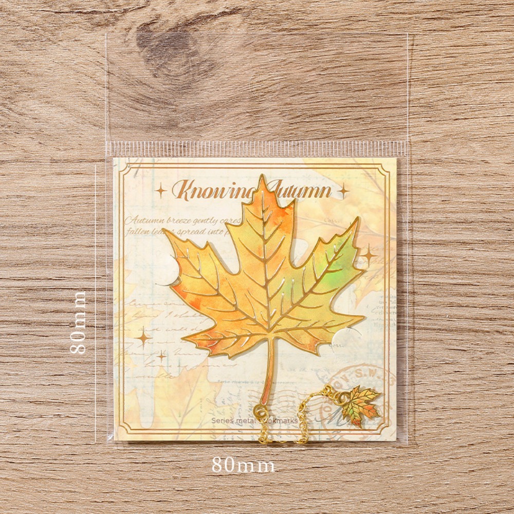 Metal Leaves Bronzing Bookmark - огляд і ціна Stationery And Office Supply Chain