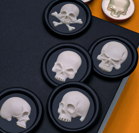 Halloween Series Embossed Patt - огляд і ціна Wax Seal Stamp Kit