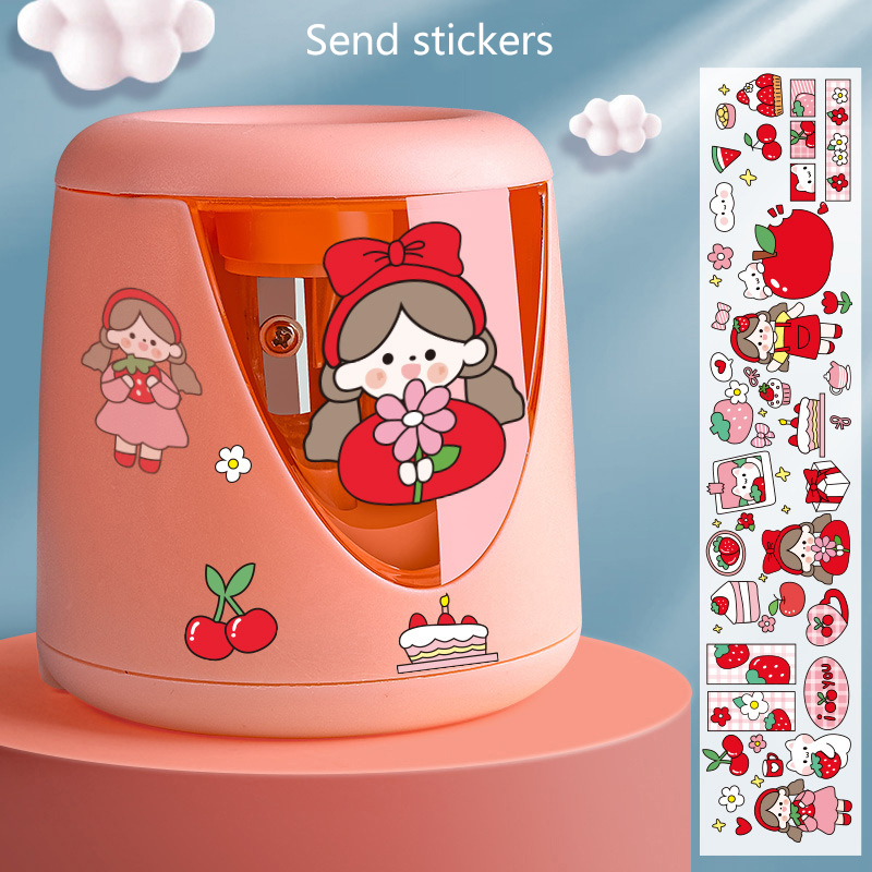 1Pcs Cartoon Pencil Sharpener  - огляд і ціна Mechanical Pencil Lead