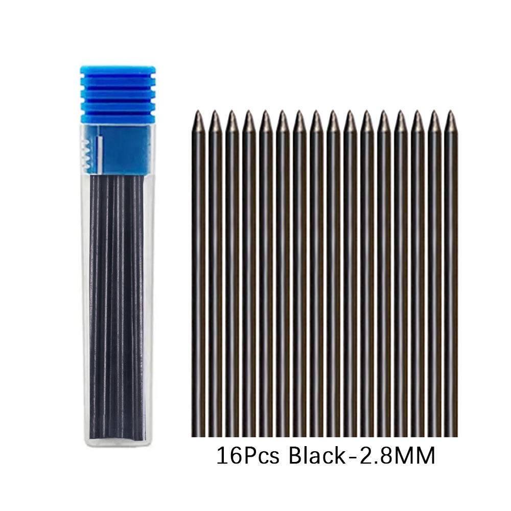 16pcs/Box 2.8mm 2B Solid Carpe - огляд і ціна Mechanical Pencil Lead