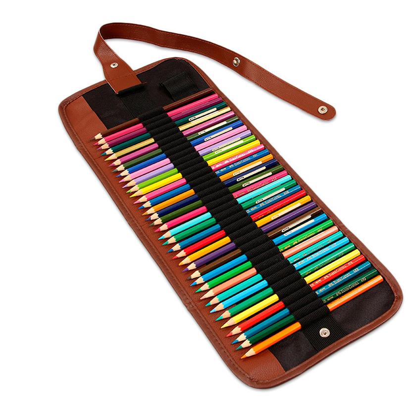1 Pcs 36/48 Holes Wrap Roll Up - огляд і ціна Pen Pouch Roll