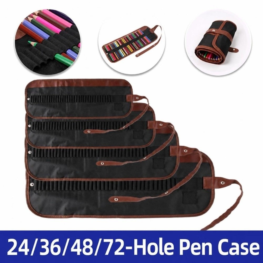 24/36/48/72 Slots Roll Up Penc - огляд і ціна Pen Pouch Roll