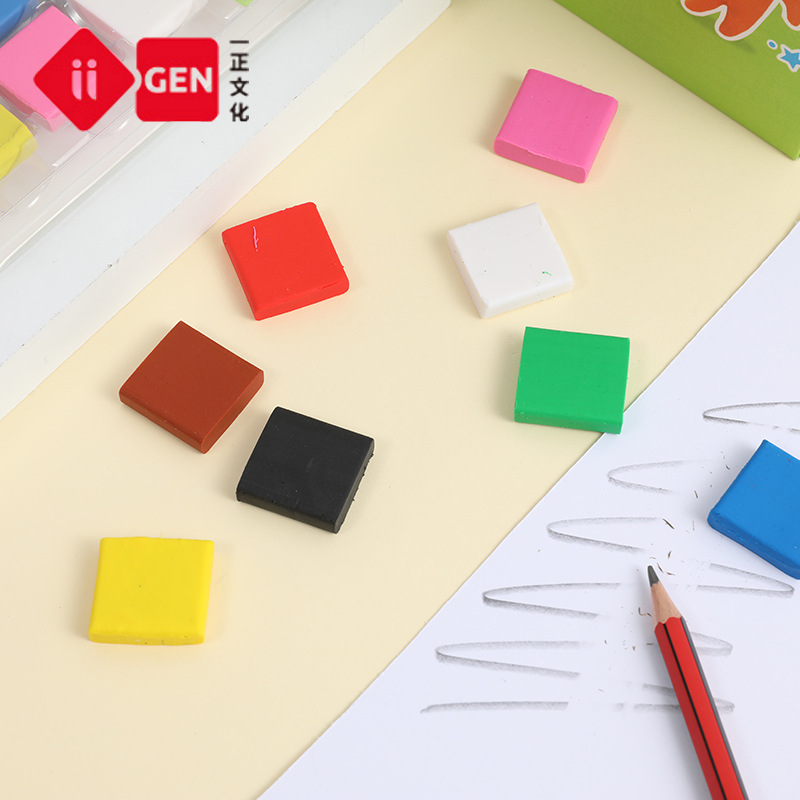 8 PCS/Lot High Quality Candy C - огляд і ціна Rubber Eraser Kneaded