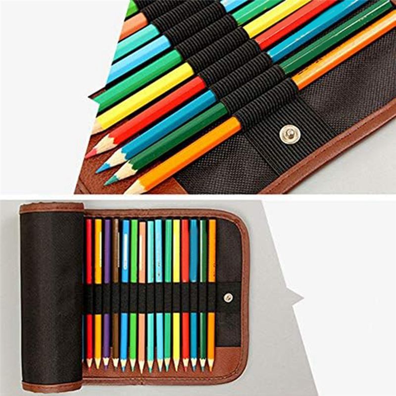 BHBL 24 Slot Pencil Roll Up Ca - огляд і ціна Pen Pouch Roll