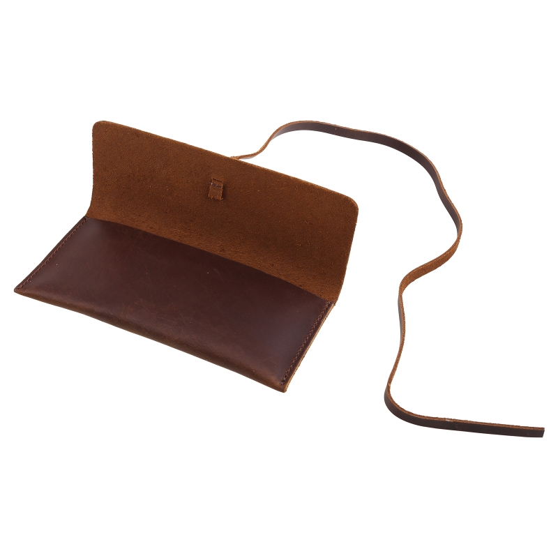 Handmade Cowhide Leather Pen B - огляд і ціна Pen Pouch Roll
