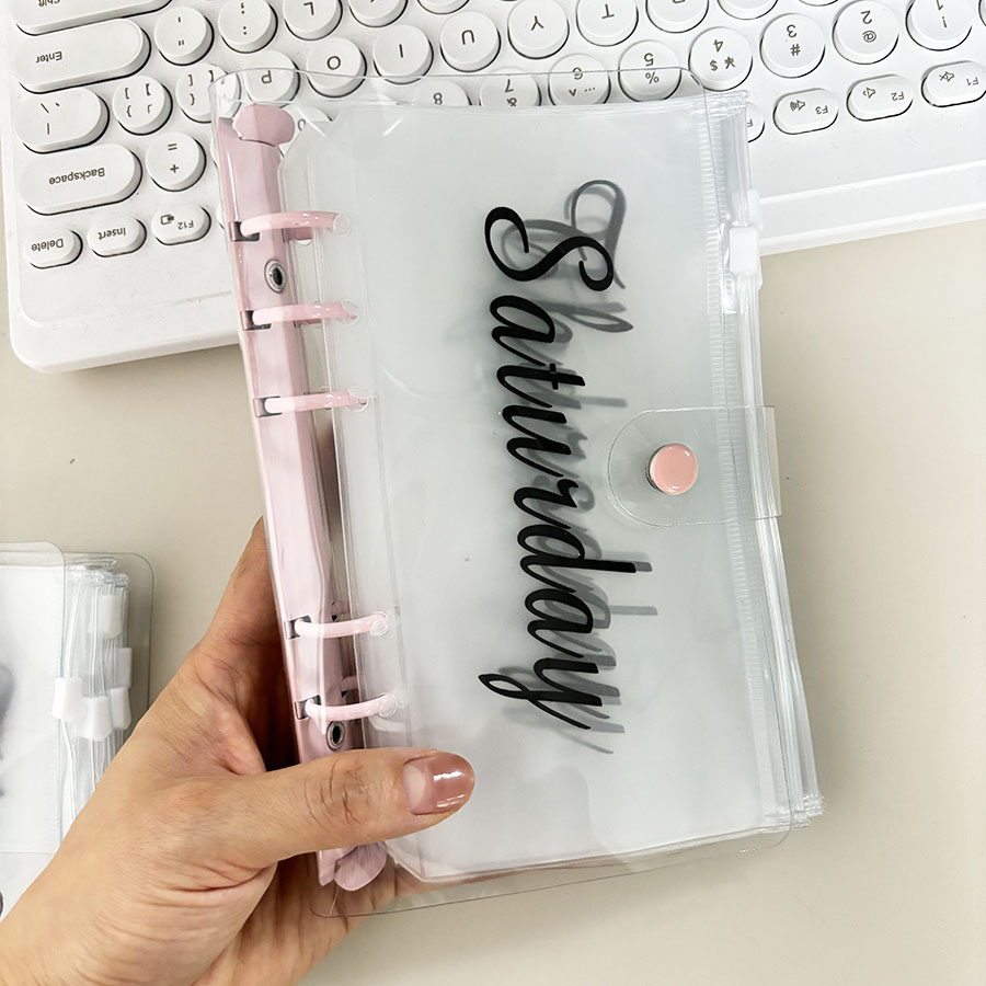 SKYSONIC 1 Set A6 Macarone Bin - огляд і ціна Planner Weekly Budget