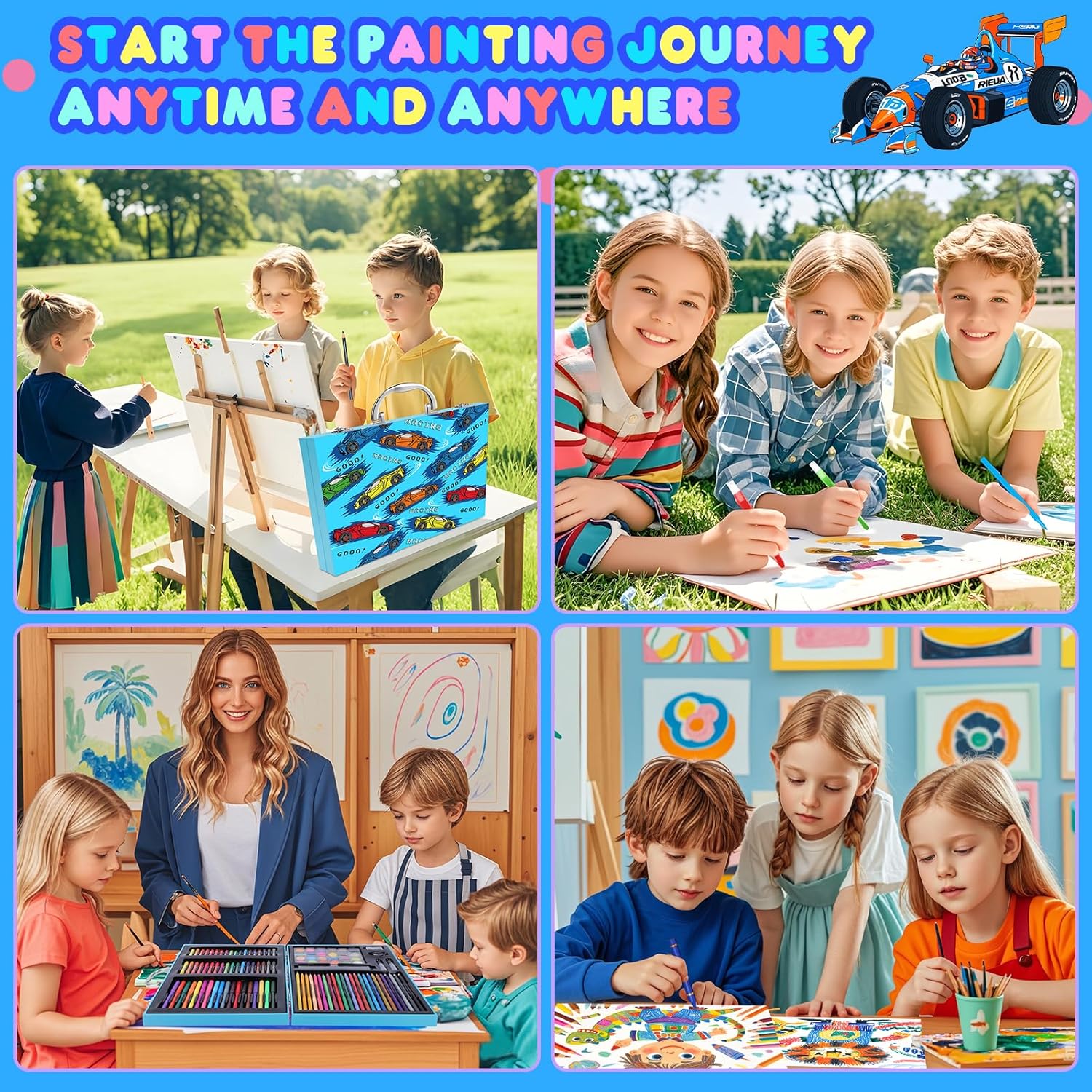 110PCS Arts & Crafts Supplies  - огляд і ціна Highlighter Set Pastel