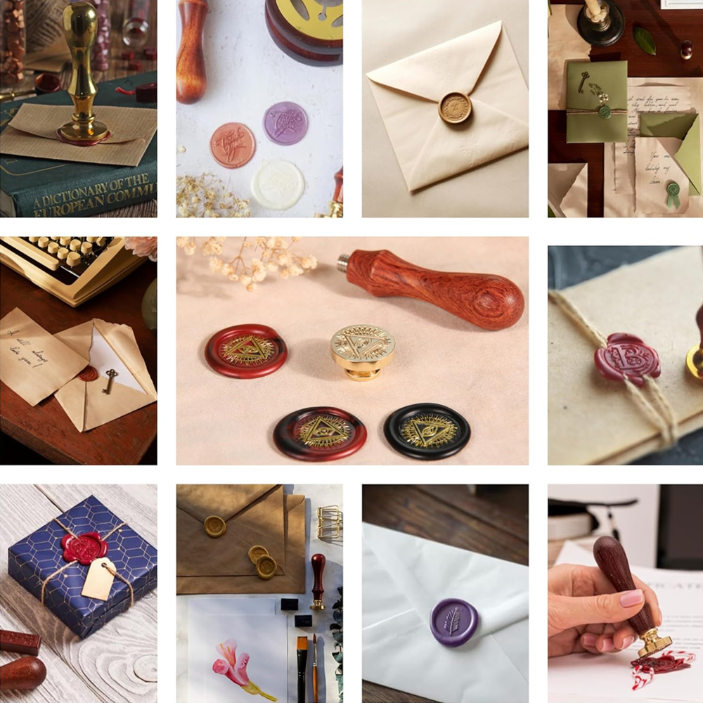 Custom Wedding Initials Brass  - огляд і ціна Wax Seal Stamp Kit