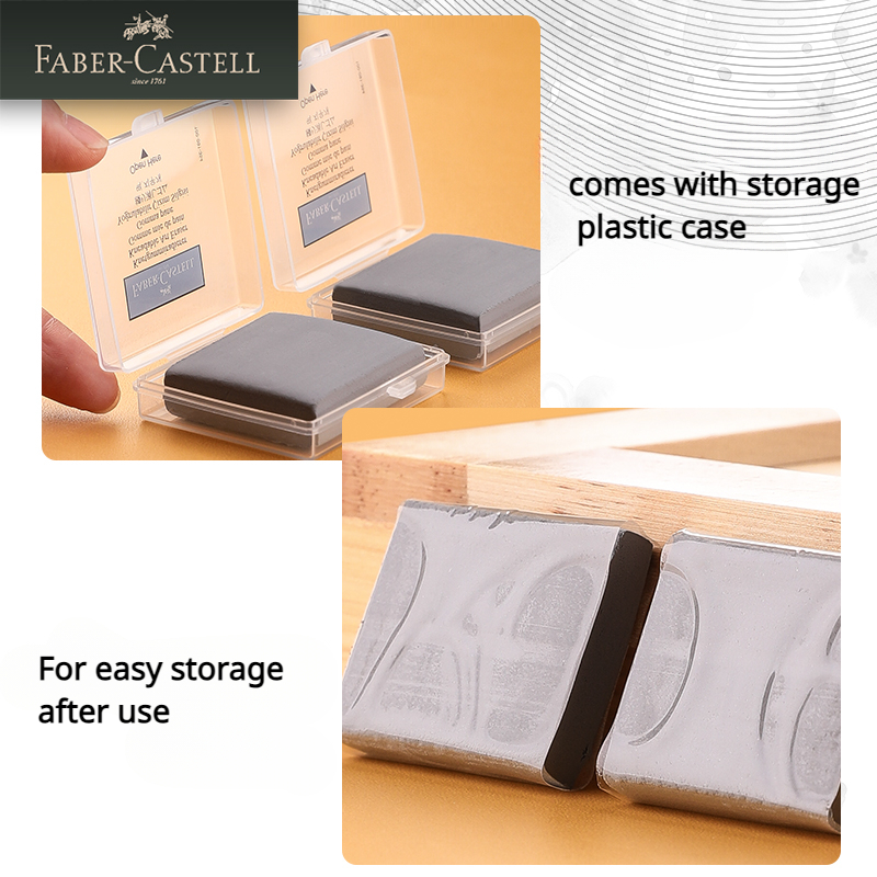 1Pc Faber-Castell  Drawing Art - огляд і ціна Rubber Eraser Kneaded