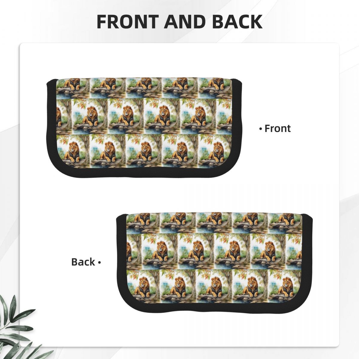 A Lion In A Forest Pencil Case - огляд і ціна Lion Stationery & Office Supply(Kunshan)Co.Ltd