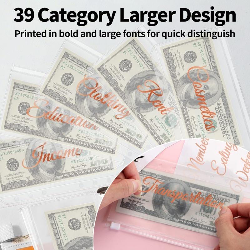 Soft Leather Binder Budget Pla - огляд і ціна Planner Weekly Budget