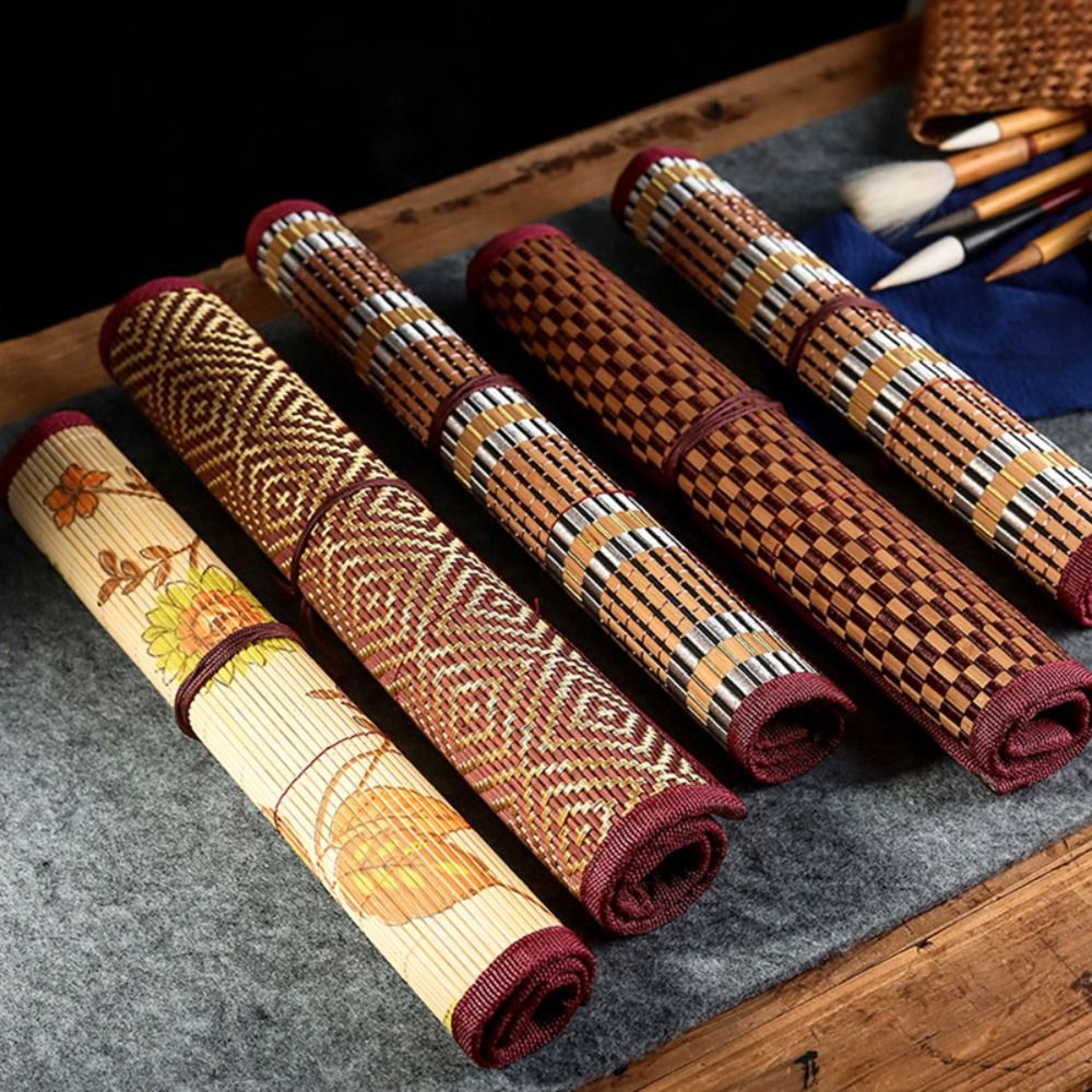 High Quality Bamboo Painting B - огляд і ціна Pen Pouch Roll