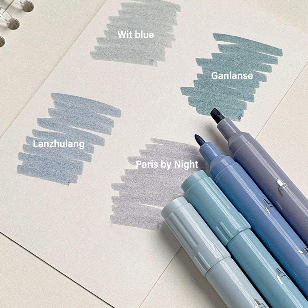 4Colors Double Head Fluorescen - огляд і ціна Highlighter Set Pastel
