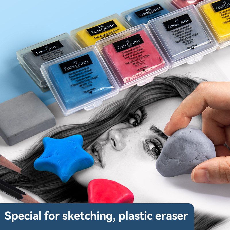 Faber-Castell Plasticity Rubbe - огляд і ціна Rubber Eraser Kneaded