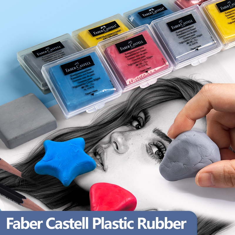 Faber-Castell Plasticity Rubbe - огляд і ціна Rubber Eraser Kneaded