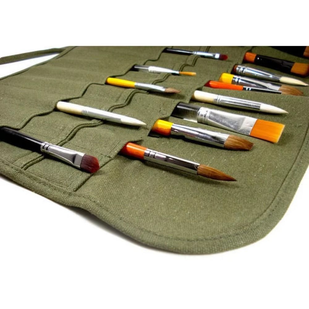30 Slots Painting Brushes Stor - огляд і ціна Pen Pouch Roll